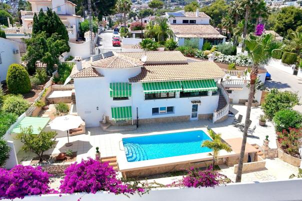 3 bed villa in Moraira