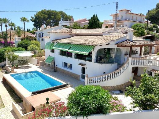 3 bed villa in Moraira