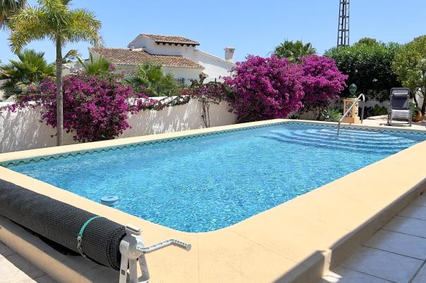 3 bed villa in Moraira