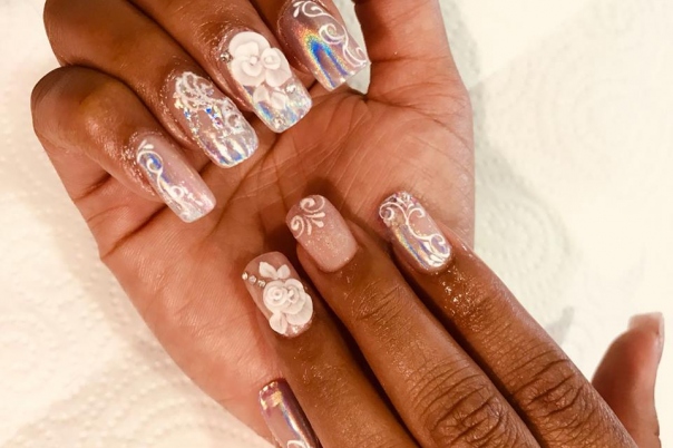 Latest Nail Designs from the Nail Salon at Heaven Hair & Beauty in Moraira