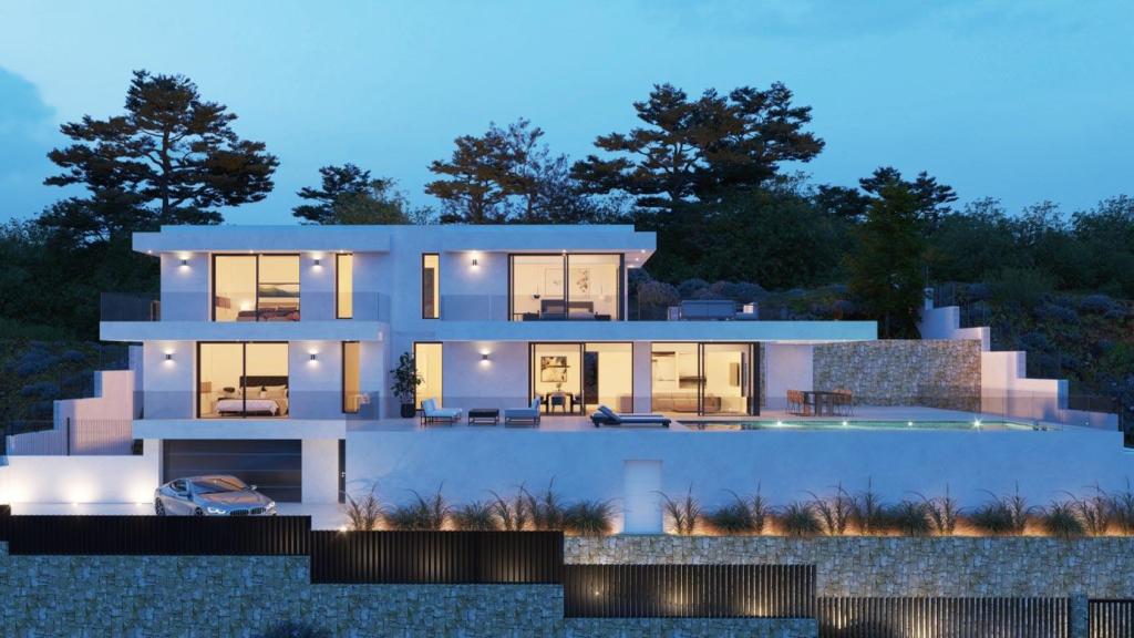 3 bed villa in Calpe