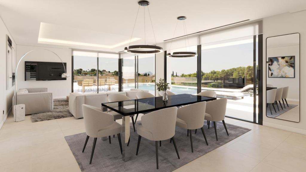 3 bed villa in Calpe