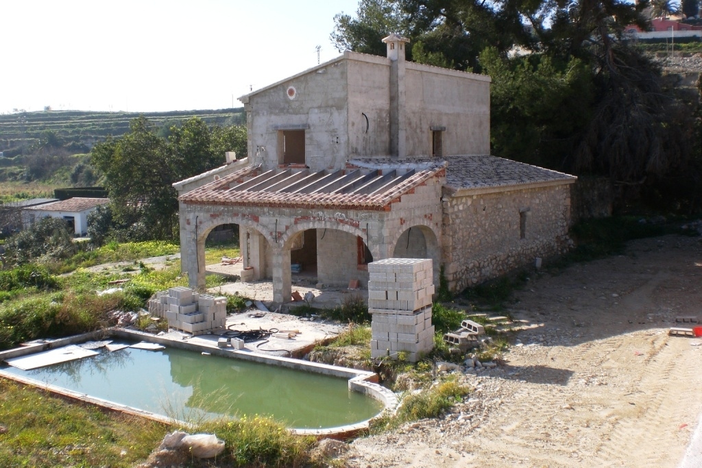 3 bed finca in Benissa