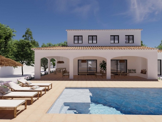4 bed villa in Moraira