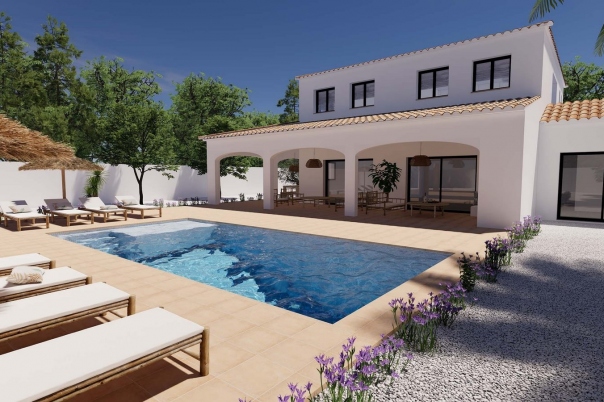 4 bed villa in Moraira