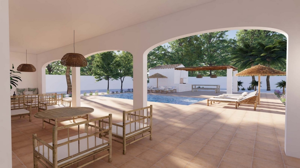 4 bed villa in Moraira