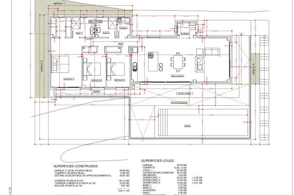 3 bed villa in Pedreguer