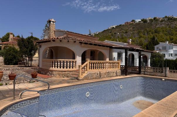 2 bed villa in Moraira
