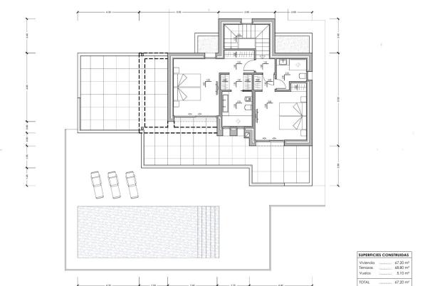 3 bed villa in Calpe