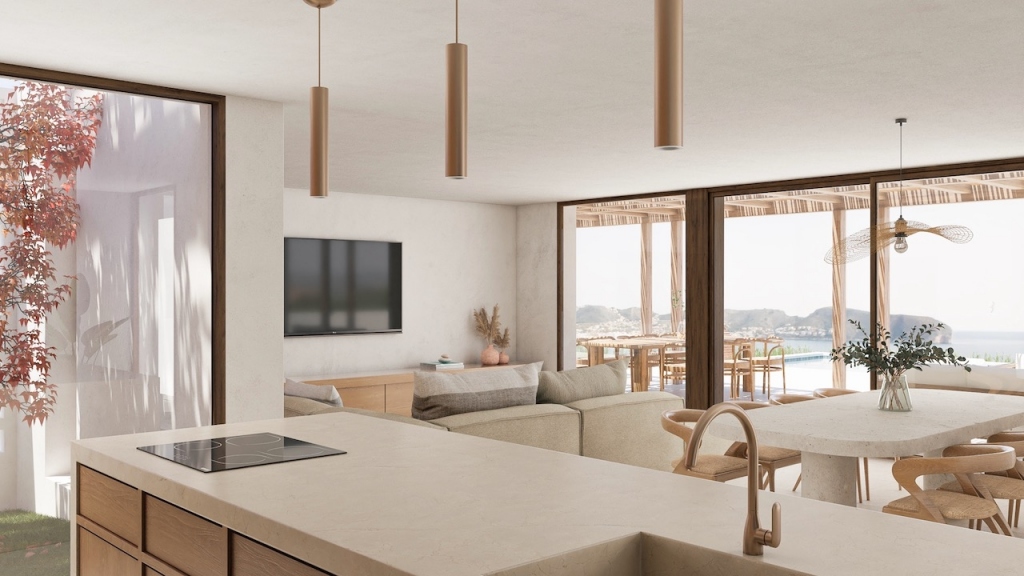 3 bed villas in Moraira