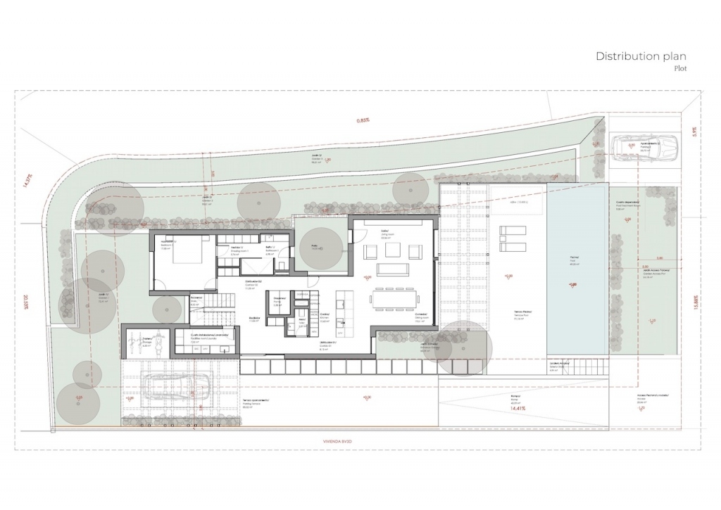 3 bed villas in Moraira