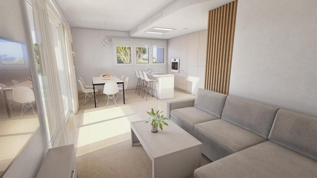 3 bed apartamento in Calpe / Calp