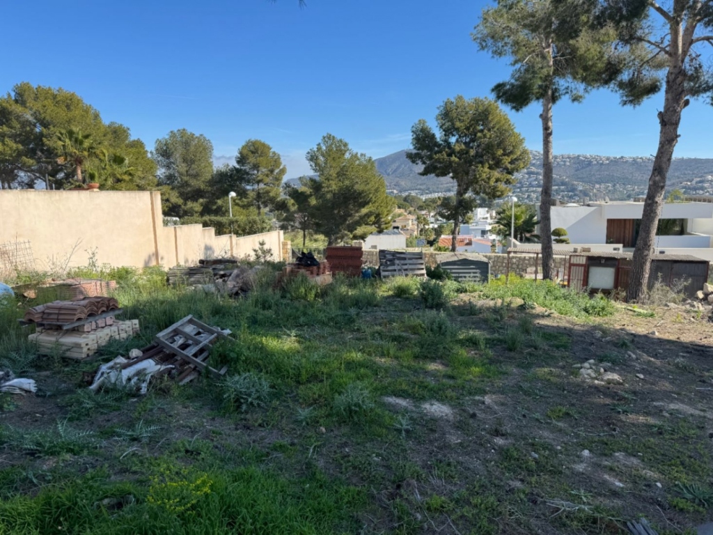 plot in Moraira