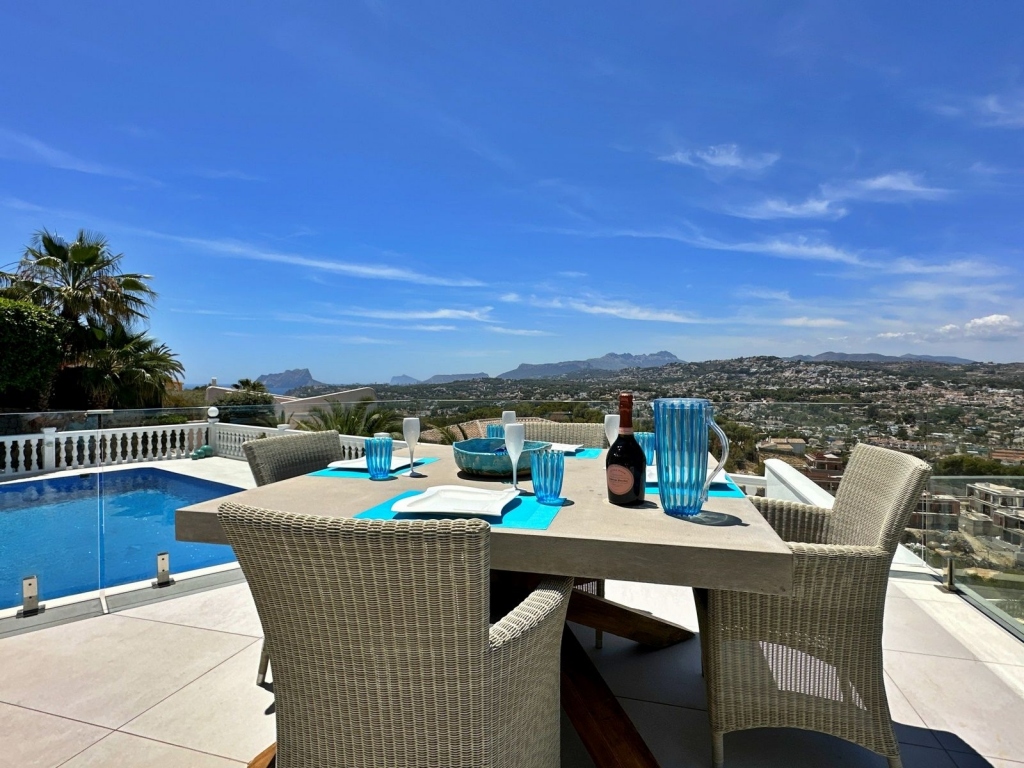 4 bed villa in Moraira