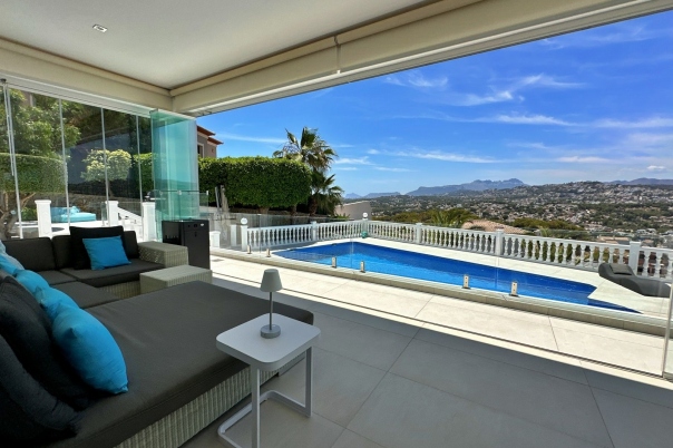 4 bed villa in Moraira