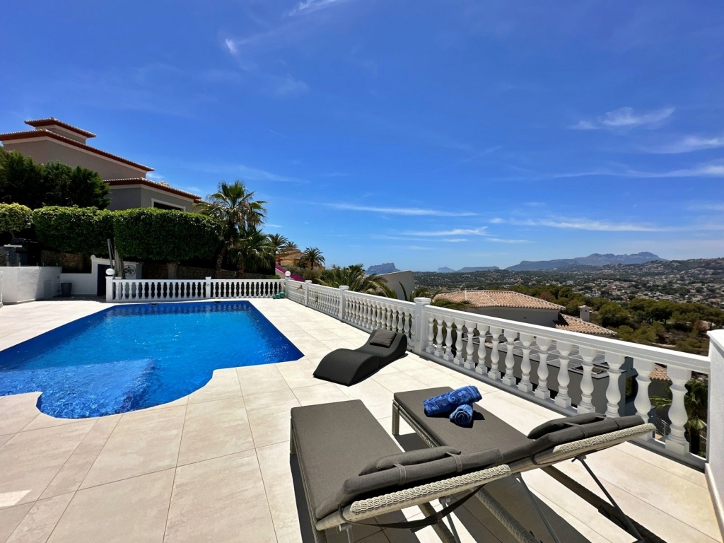 4 bed villa in Moraira