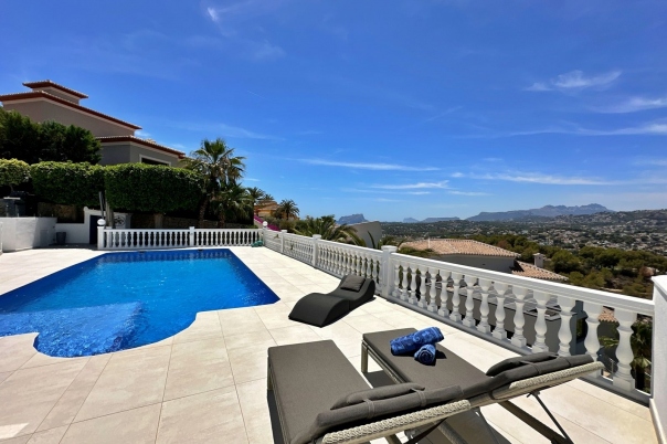 4 bed villa in Moraira
