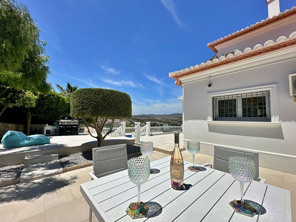 4 bed villa in Moraira