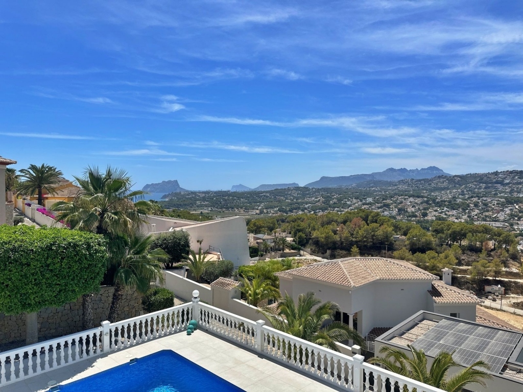 4 bed villa in Moraira