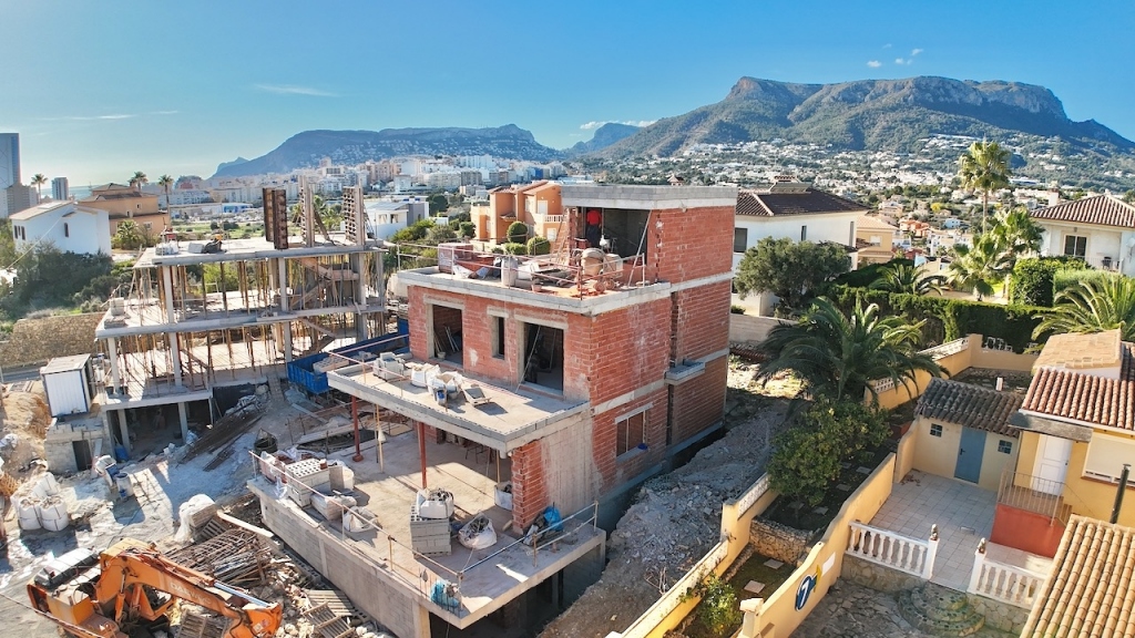 4 bed villas in Calpe