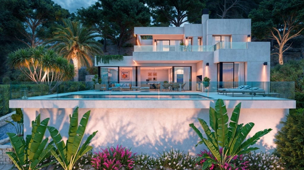 3 bed villa in Calpe