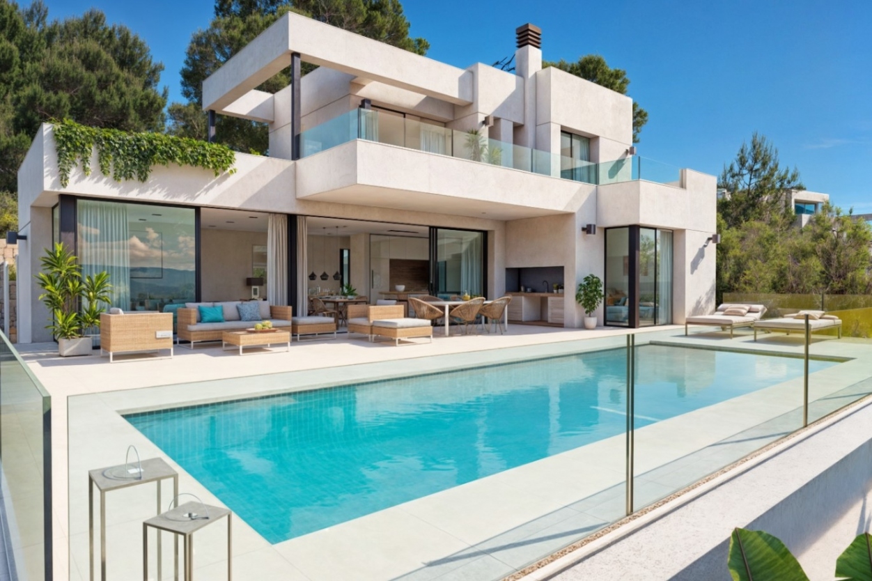 3 bed villa in Calpe