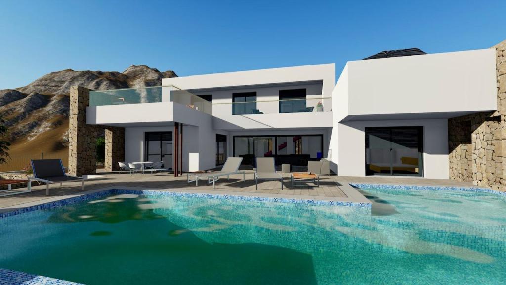 3 bed villas in Moraira