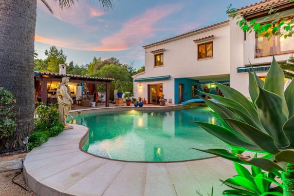 4 bed villa in Moraira