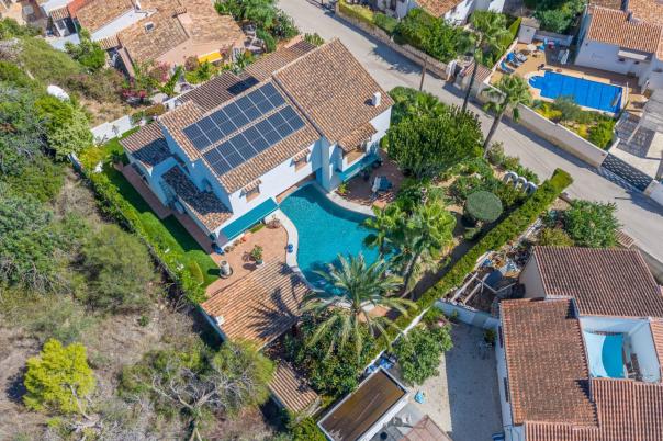 4 bed villa in Moraira