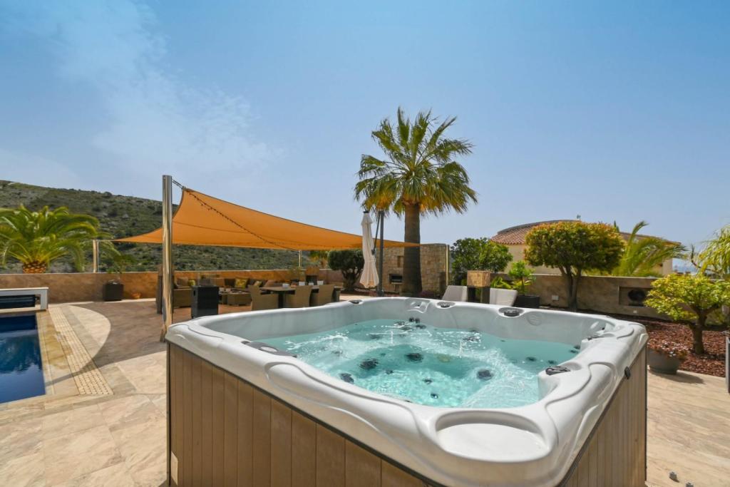 4 bed villa in Moraira