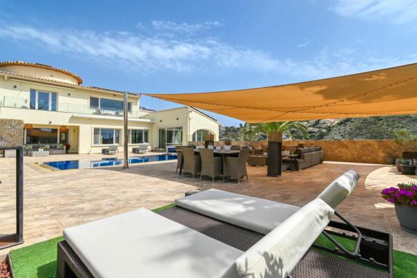 4 bed villa in Moraira