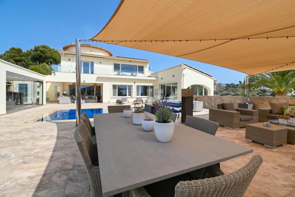 4 bed villa in Moraira