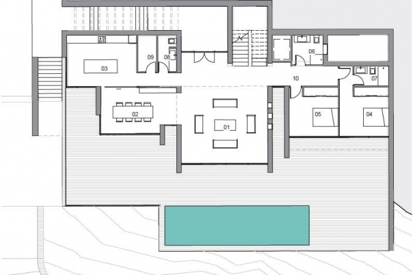5 bed villa de lujo in Jávea