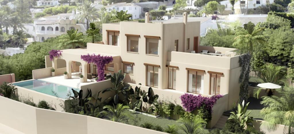 4 bed villa in Moraira
