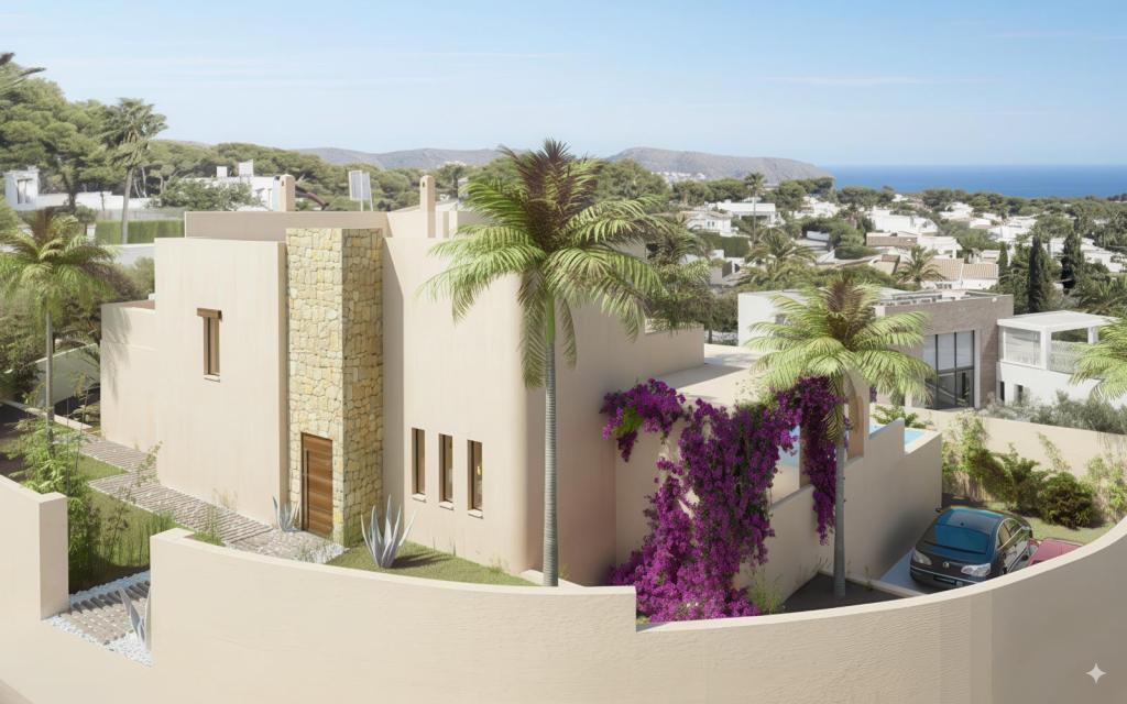 4 bed villa in Moraira
