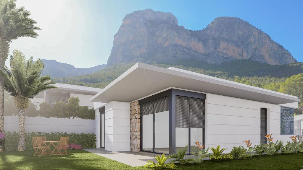 3 bed villa in Polop