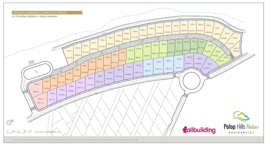 3 bed villa in Polop