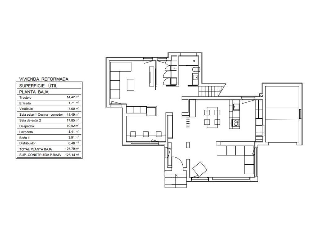 3 bed villa in Javea