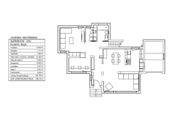 3 bed villa in Javea