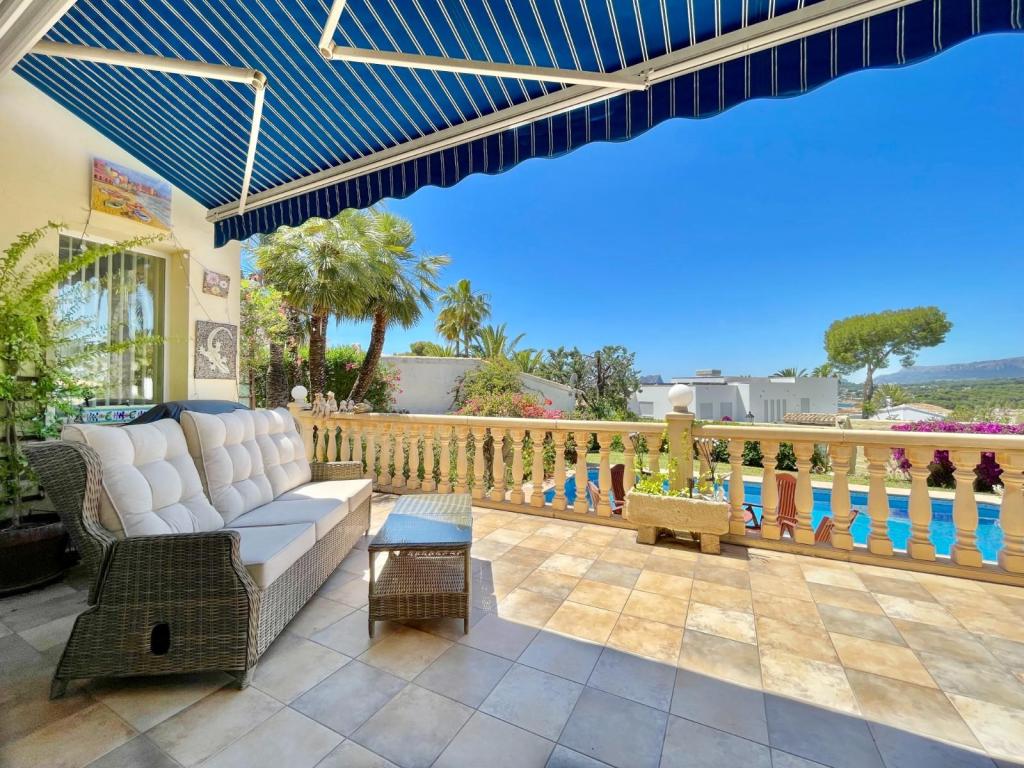 4 bed villas in Moraira