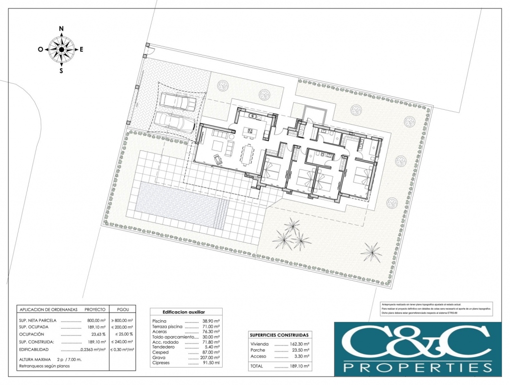 4 bed villa in Calpe