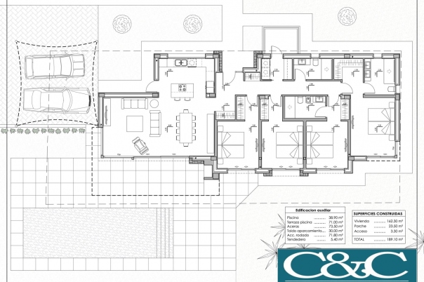 4 bed villa in Calpe