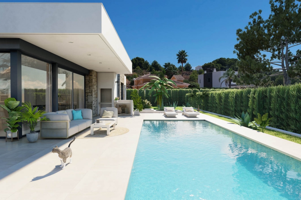 4 bed villa in Calpe