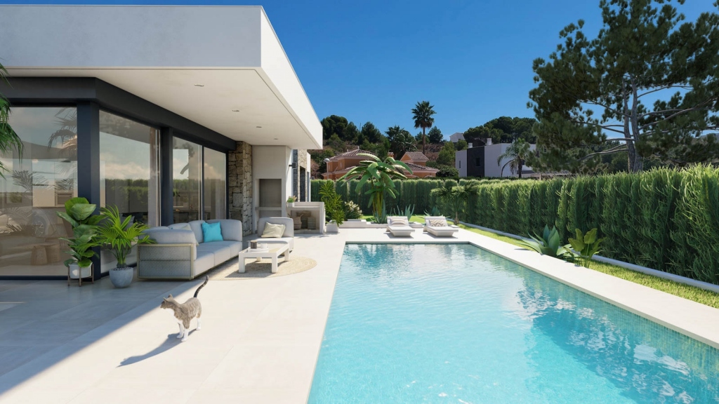 4 bed villa in Calpe