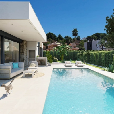 4 bed villa in Calpe