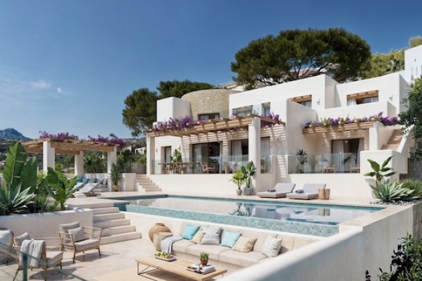 5 bed villas in Moraira