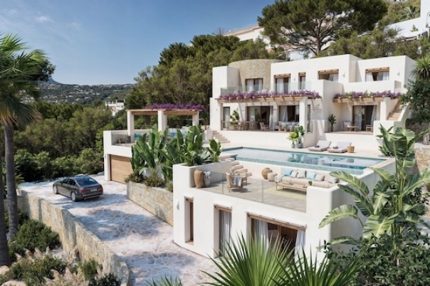 5 bed villas in Moraira
