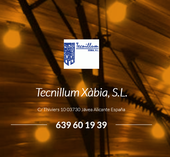 Tecnillum Xabia - Electricians in Javea