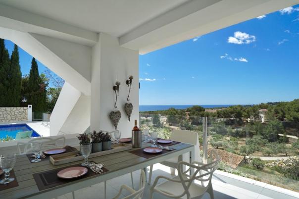 4 bed villas in Moraira