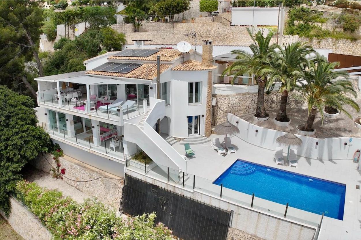 4 bed villas in Moraira
